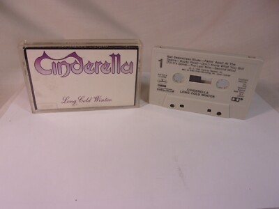 Cinderella Long Cold Winter (1988 PolyGram Chrome C114780) Tested Works (CC2)