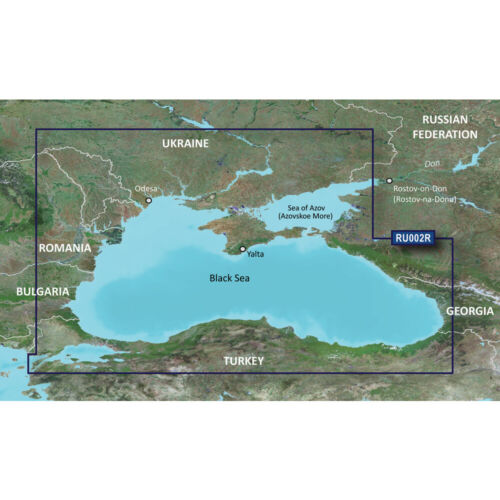Garmin Bluechart G3 Vision HD VEU063R for Black Sea and Azov