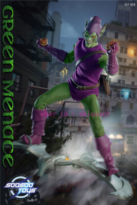 SOOSOOTOYS 1/6 GREEN MENACE ゴブリンフィギュア Soosootoys 1/6 Sst-029 Green Goblin Green Menace Action Figure