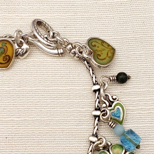 "Brazalete Dije Brighton Abraza Vida Mariposa y Flores 7-1/2" - Imagen 6 de 10