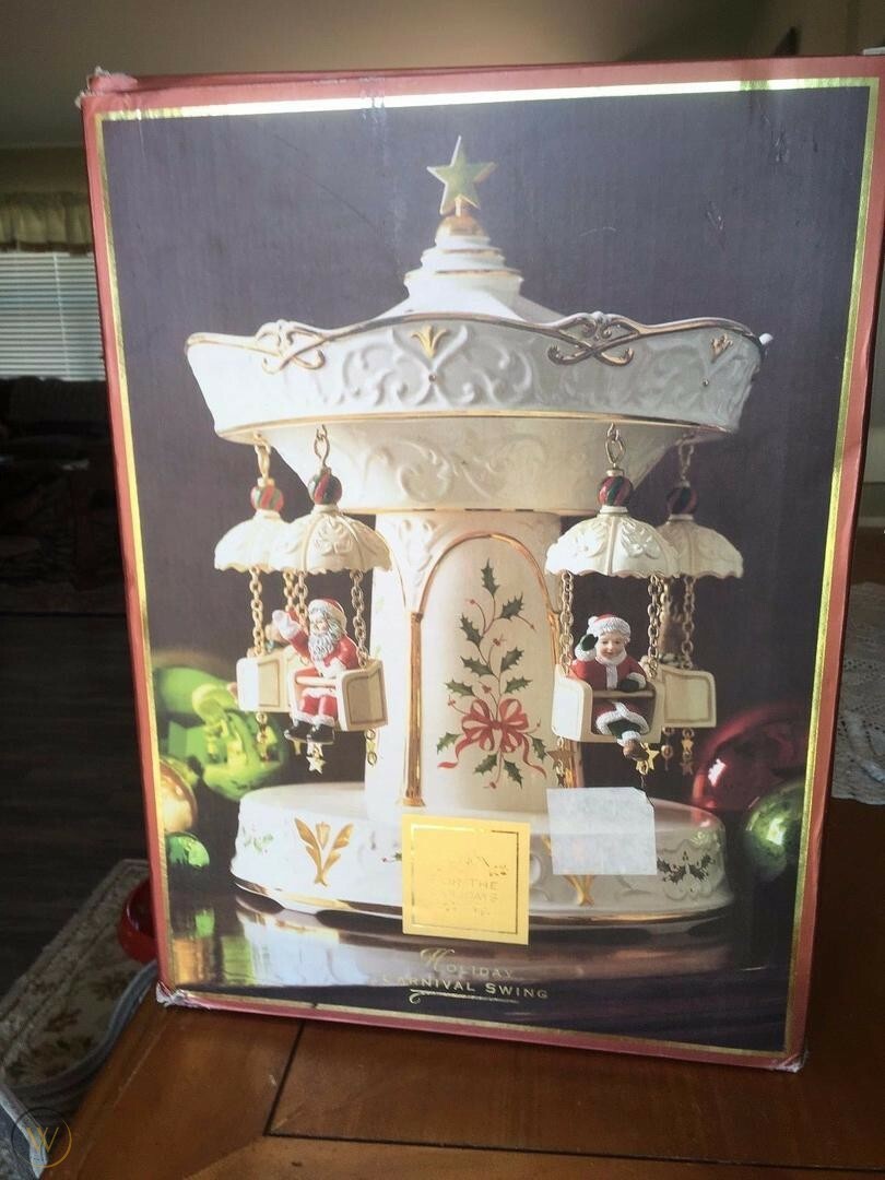 Lenox For the Holidays Carnival Swing. | eBay