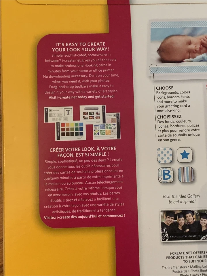 Kodak Inkjet Greeting Cards Package 20 count Matte Half Fold 118 1999 - Image 3 of 4