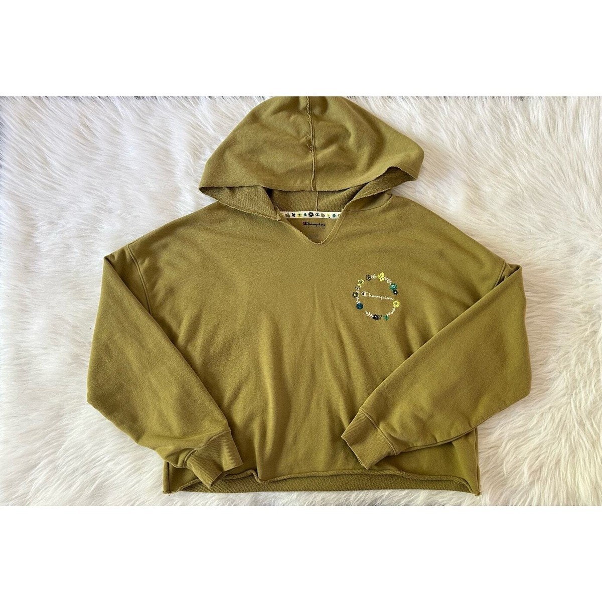 Cropped Champs Pullover Champion Oversized Small Pullover Long