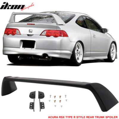 Fits 02-06 Acura RSX DC5 Type R TR Style Rear Trunk Spoiler Unpainted ABS 3PCS