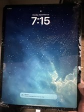 Original iPad Pro 12.9 3rd/4th Gen Glass Black Good LCD Touch No Spots OEM