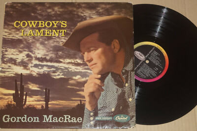 Gordon Macrae -Cowboy's Lament- LP Capitol Records (T-834)