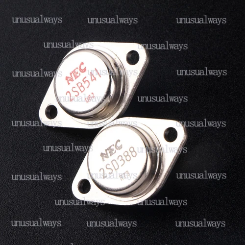 NEW 1pairs 2SD388/2SB541 NEC TO-3 NPN Power Transistors
