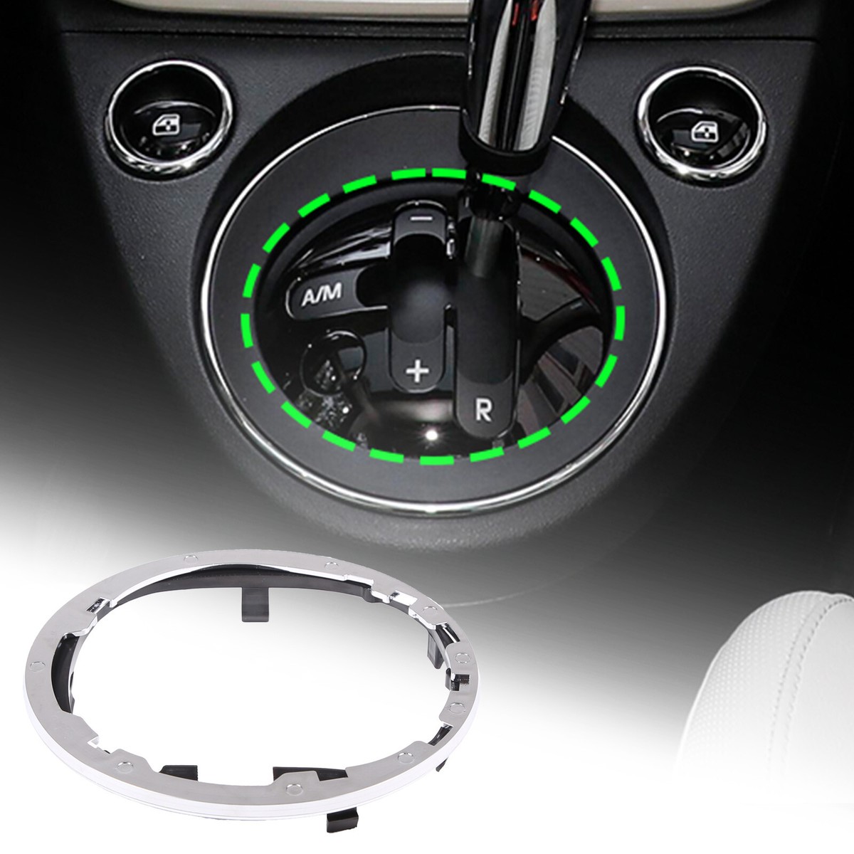 Bague Retenue Soufflet Levier Vitesse Fiat 500 - Référence 71775051 - 2009-2015 - Lot De 2