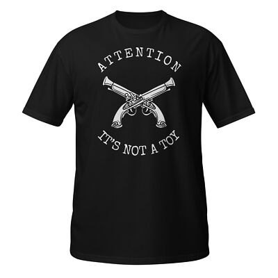 citation amusante flintlock t-shirt, musket t-shirt