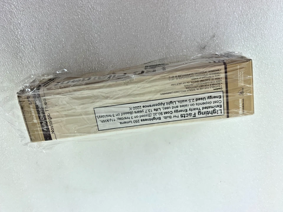 T9 LED Filament Tubular Bulb - Dimmable - 2.5W - 120V - BULBRITE-776608 - Image 3 of 4