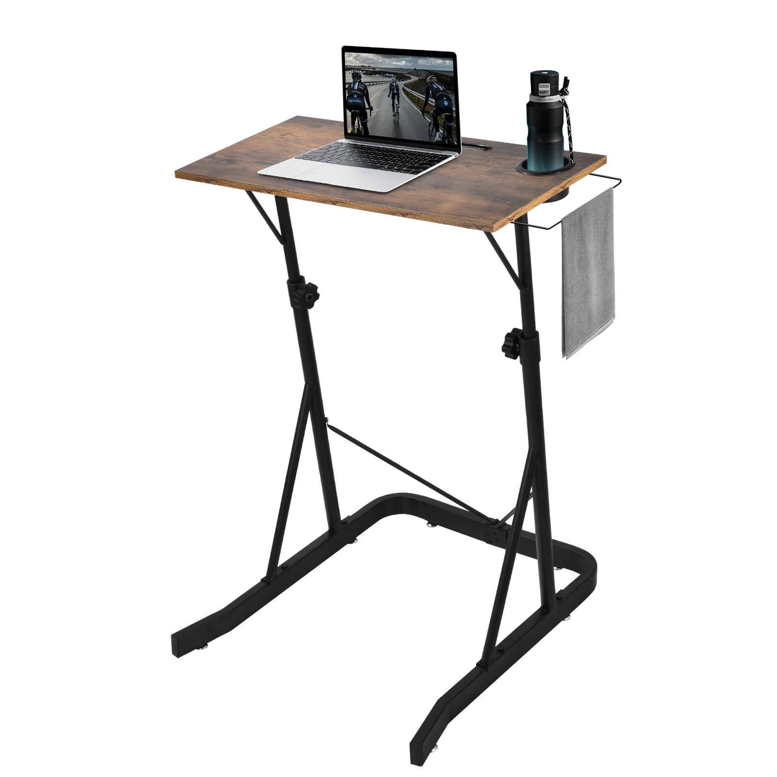 Bike Trainer Fitness Desk Cycle Desk Adjustable Workstation Standing Desk New-