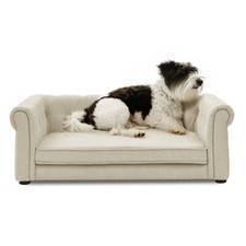 Dog Bed Elevated Sofa for Small/Medium Pets Sturdy Comfortable Lounge Mat
