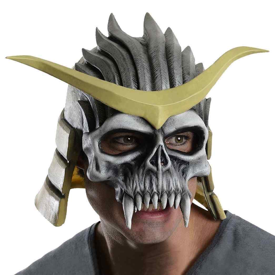 Rubies Shao Kahn Mortal Kombat 9 Game Latex Mask Adult Halloween Costume  68548 for sale online