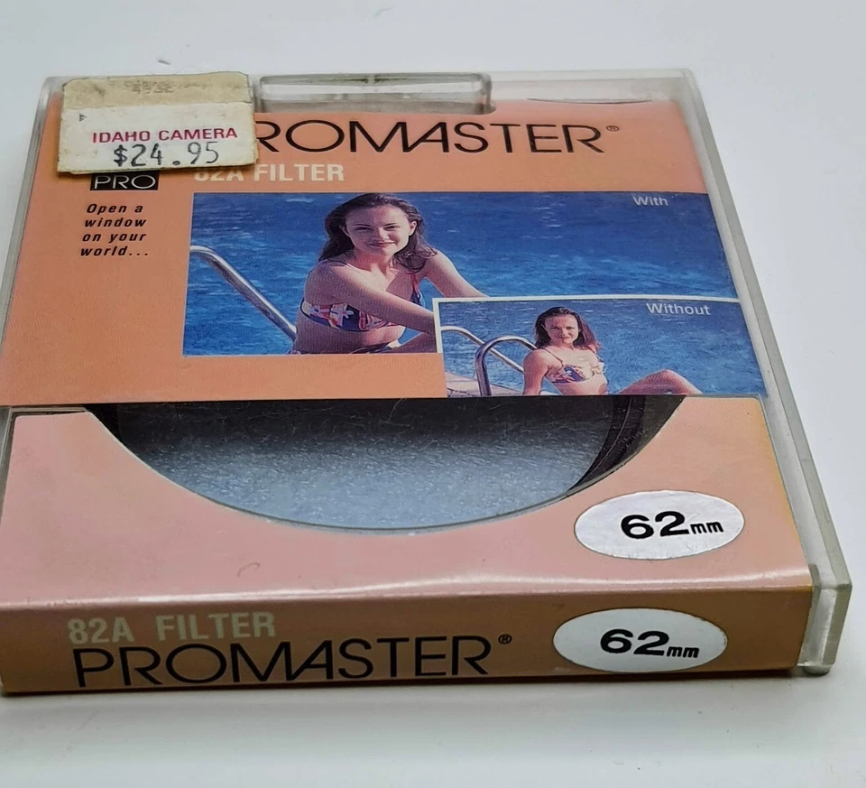 Genuine Pro 62mm 82A 82-A 82 A Color Conversion Glass Lens Filter Japan 62 mm 62 - Image 4 of 4