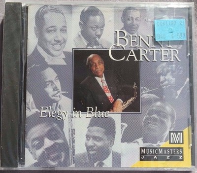 SEALED Elegy in Blue by Benny Carter (Sax) Carter (CD, Aug-1994, Musicmasters)