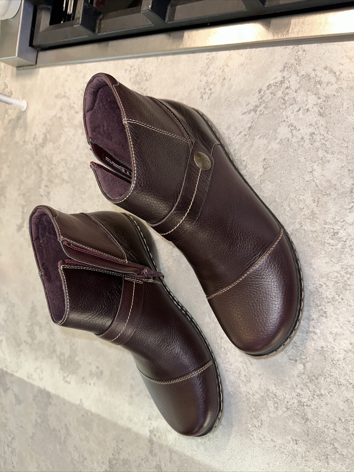 clarks womens boots size 8 eBay