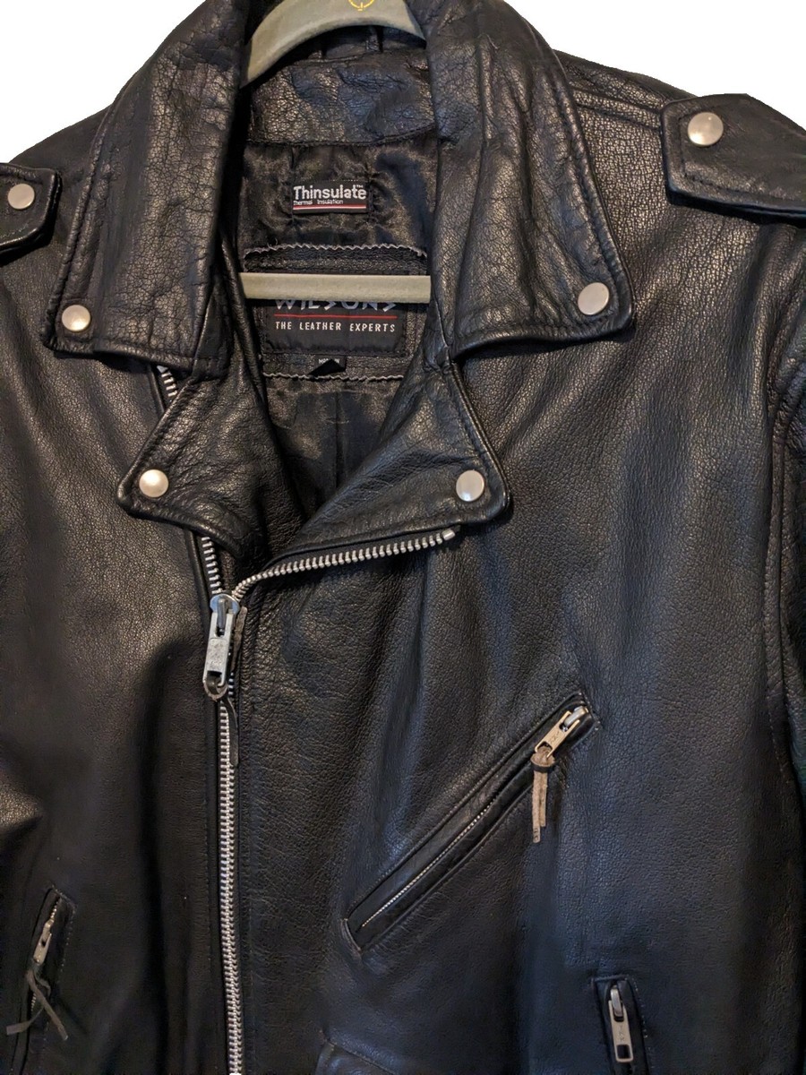【WILSONS】ダブルライダースジャケット XL ヴィンテージ 古着屋 GREEN HEAVEN その他のトップス ページ