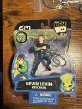 BEN 10 Alien collection Kevin Levin action Figure KEY RING Series 6 Keychain MOC