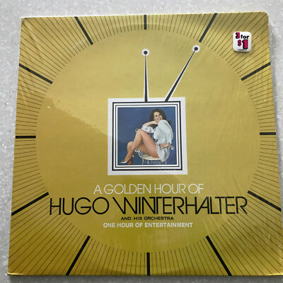 New SEALED A Golden Hour of HUGO WINTERHALTER Vinyl LP Record MUSICOR 60-3232 M+