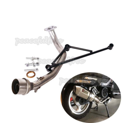 For Yamaha GY6 125CC 150CC Exhaust System Header Link Pipe Connect Pipe