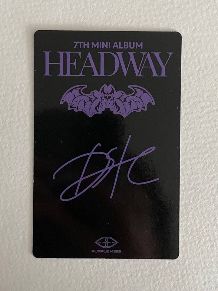 PURPLE KISS 7th Mini Album [HEADWAY] Official Photocard | eBay
