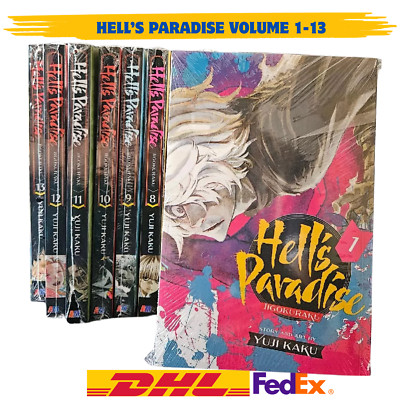 Hell's Paradise: Jigokuraku Manga Volume 1-13 Full Set English Version Comic