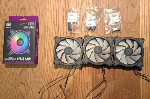 Corsair ARGB Fans - Masterfan MF120 Halo (3 fans)