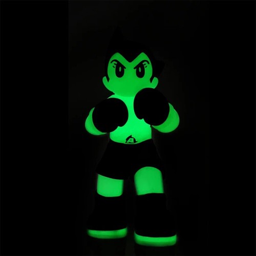 Astro Boy Boxer Figura GID GREEN Fluorescenza 15cm 6" Atom AstroBoy / EXPRESS - Foto 4 di 4
