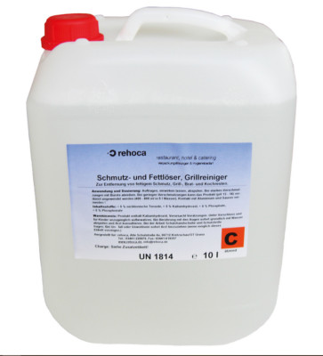 Fettlöser Superkonzentrat 10 Liter Küchenreiniger Backofenreiniger Grillreiniger
