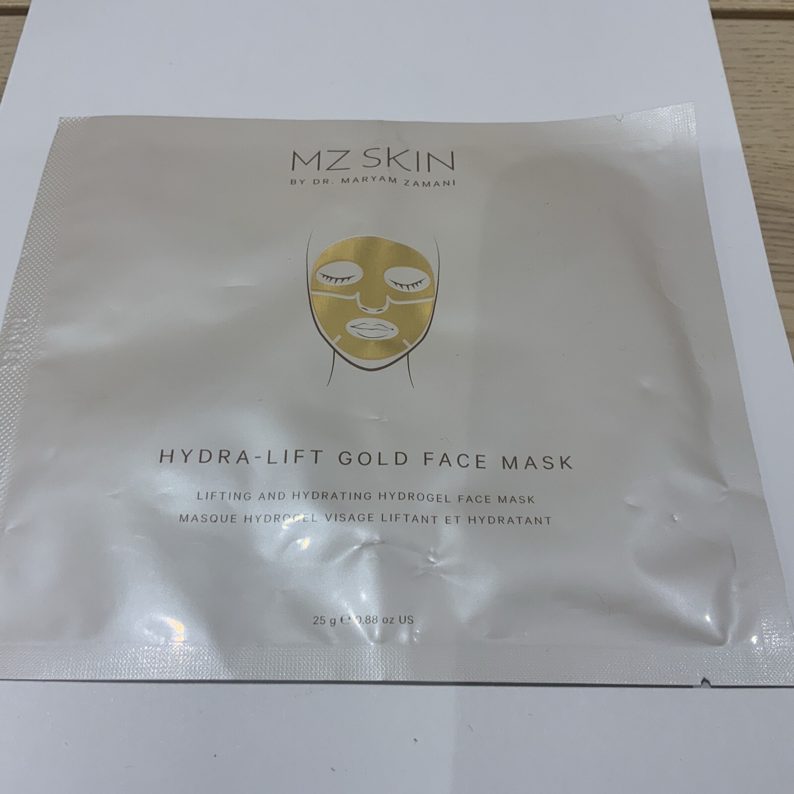 Mz Skin Hydra Lift Golden Facial Treatment Mask 1 Mask - Image 3