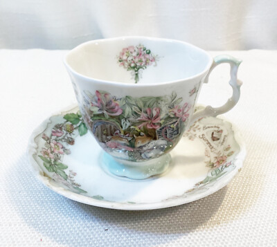 Royal Doulton Summer Spring Beaker Jill Barklem 1983 Tea Cup Royal Doulton Summer Spring Beaker Jill Barklem 1983 Tea Cup