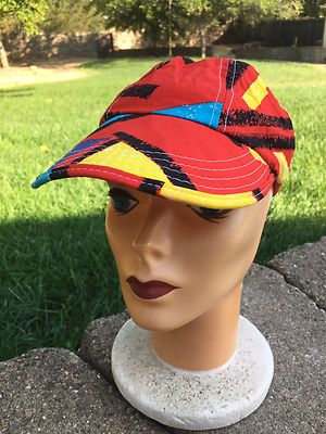 Retro 1980s ORIGINAL JAMS HAT colorful Boys Size Child's Red 1990s