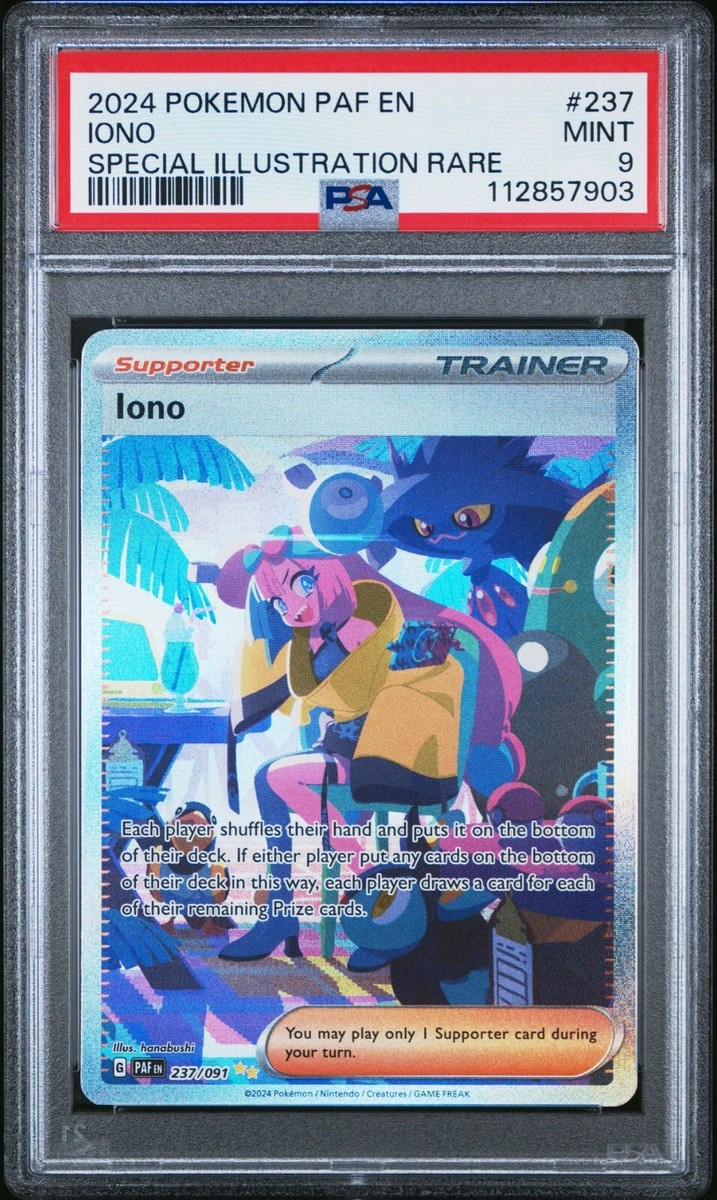 Iono 237/091 SV: Paldean Fates Holo for sale online | eBay