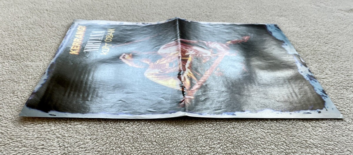 NIRVANA 1990s KURT COBAIN Grunge Metal Rock UK Poster Music