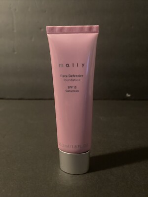 NEW Mally Face Defender Foundation with SPF 15 ~ RICH 