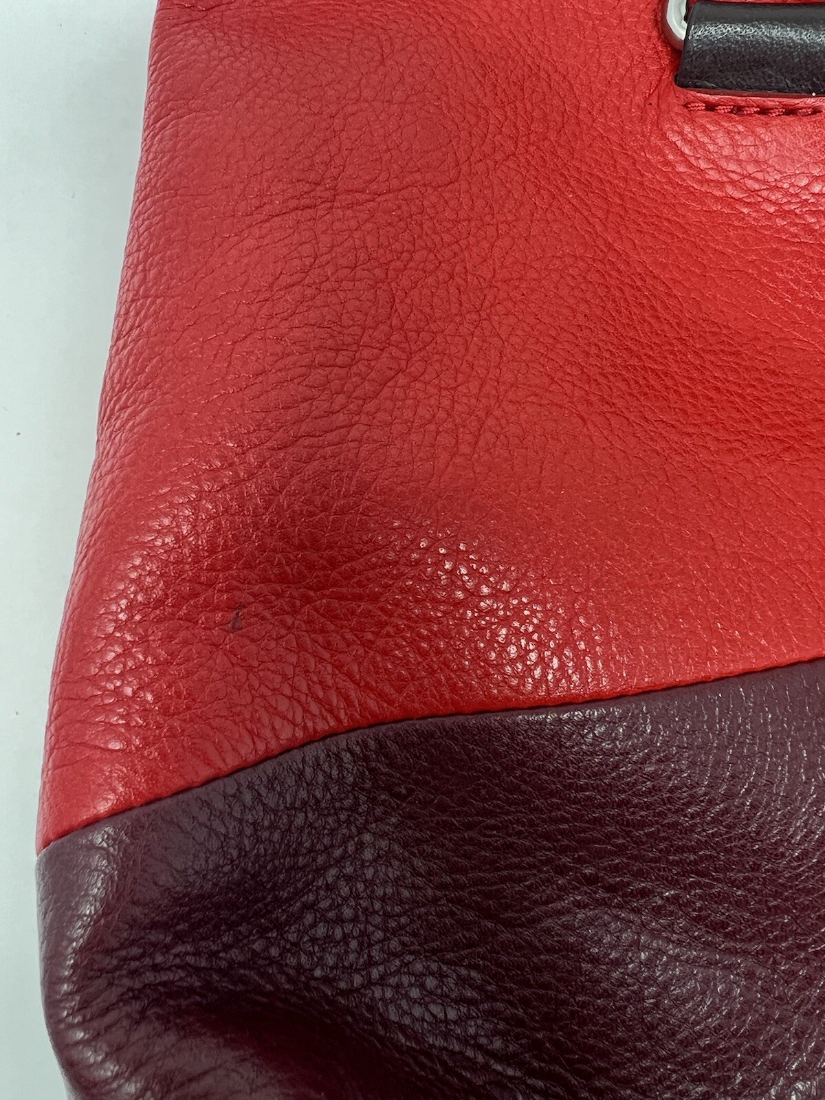 Fossil Patchwork  Multicolor Leather Zipper Pocke… - image 5