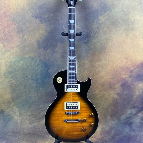 Rosewood Fingerboard Transparent Brown Standard Electric Guitar Ships from USA