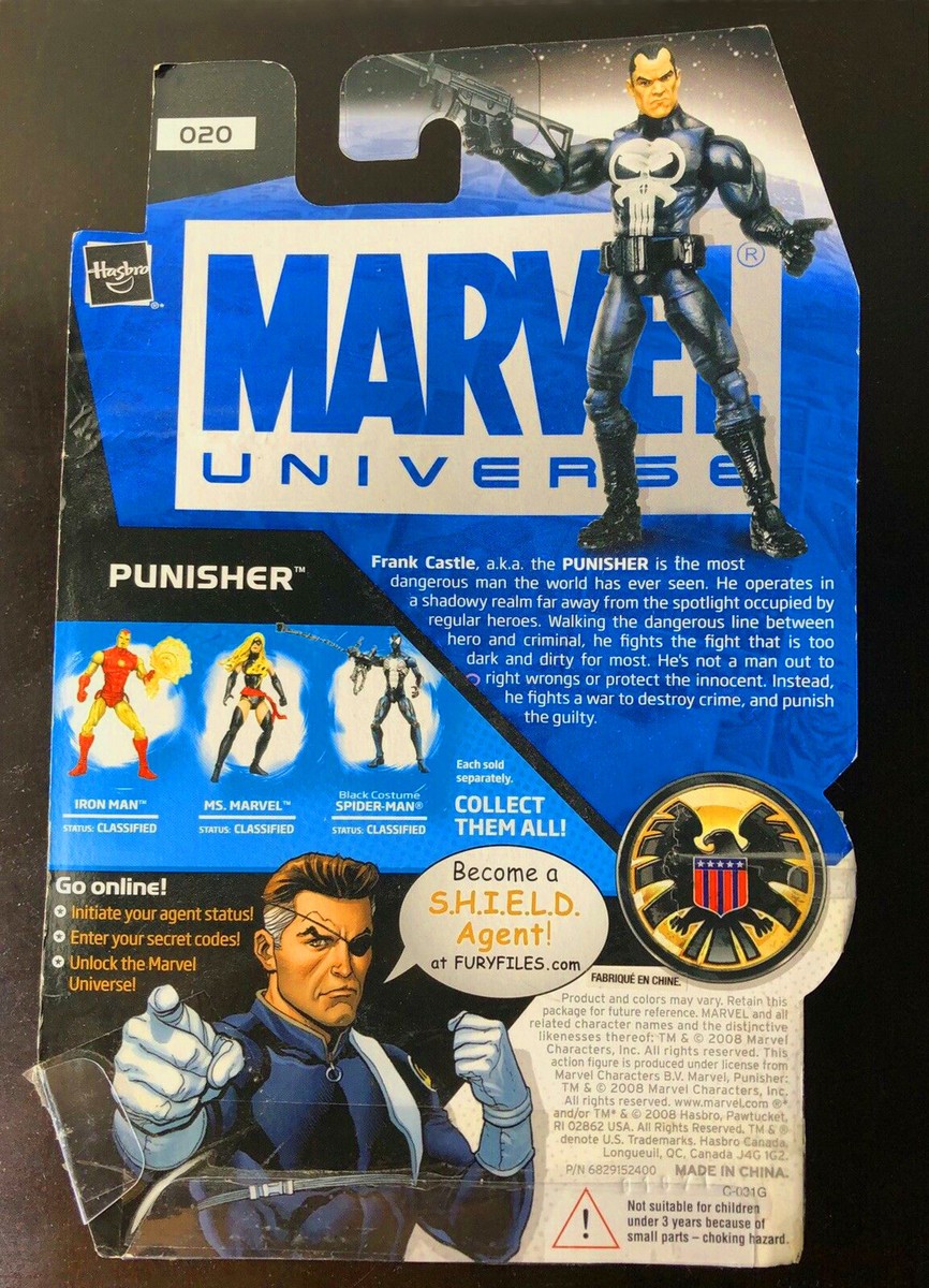 NEW MARVEL UNIVERSE THE PUNISHER 3.75