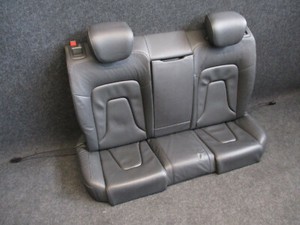 Rücksitzbank LEDER Audi A5 S5 8T Sitzbank Sitz Ausstattung 8T0885375A schwarz