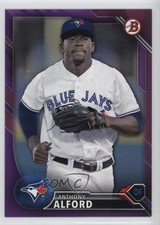 2016 Bowman Prospects Purple 97/250 Anthony Alford #BP59 z6b