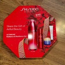 Shiseido 4-Pc. Ultimune Power Infusing Radiance Resilience Skincare Set NEW