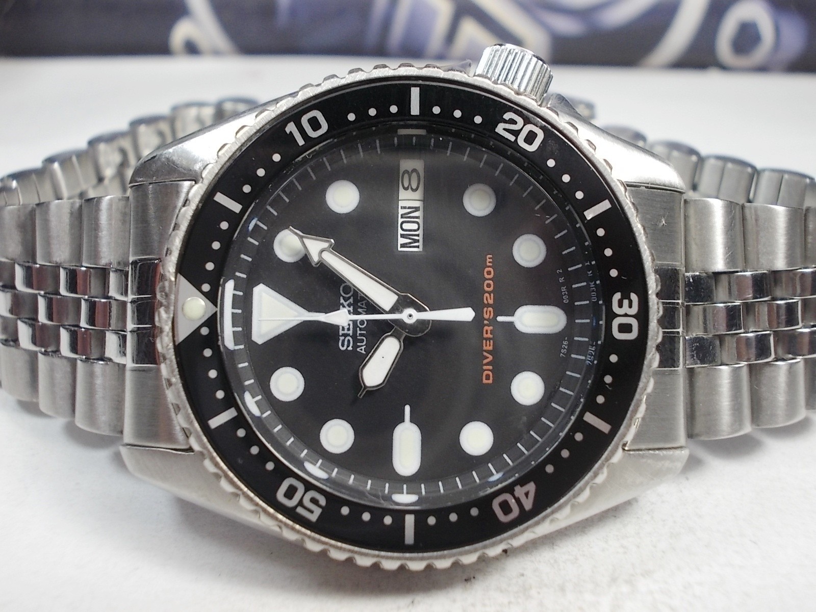 Seiko Scuba Divers Skx013 Day/Date Auto Midsize Watch 7S26-0030 (Sn 955995)