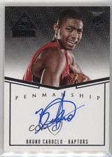 2014-15 Panini Paramount Penmanship Rookies 96/99 Bruno Caboclo #PR-BC Auto tq4