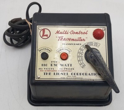 Lionel RW Vintage O 110 Watt Transformer w/Whistle