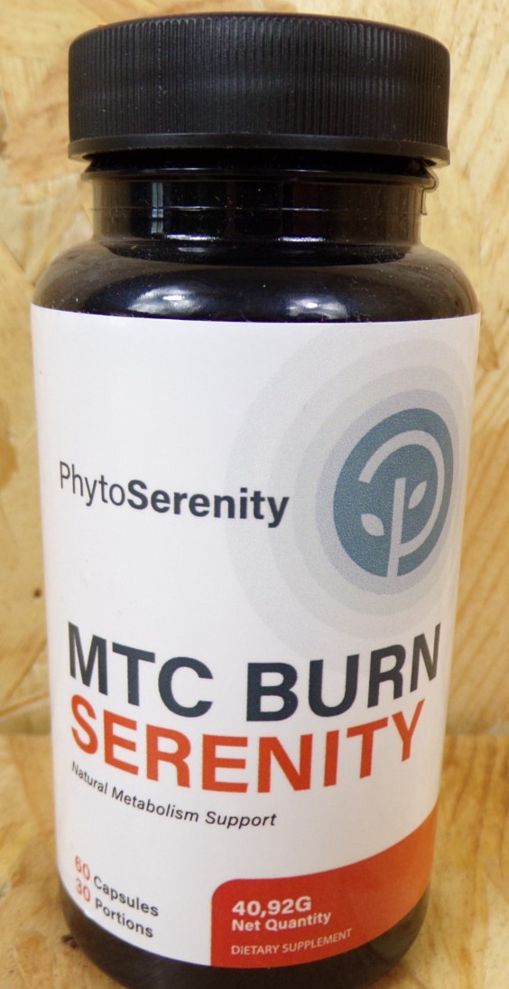 Phytoserenity MTC Burn Serenity complément minceur 60 caps