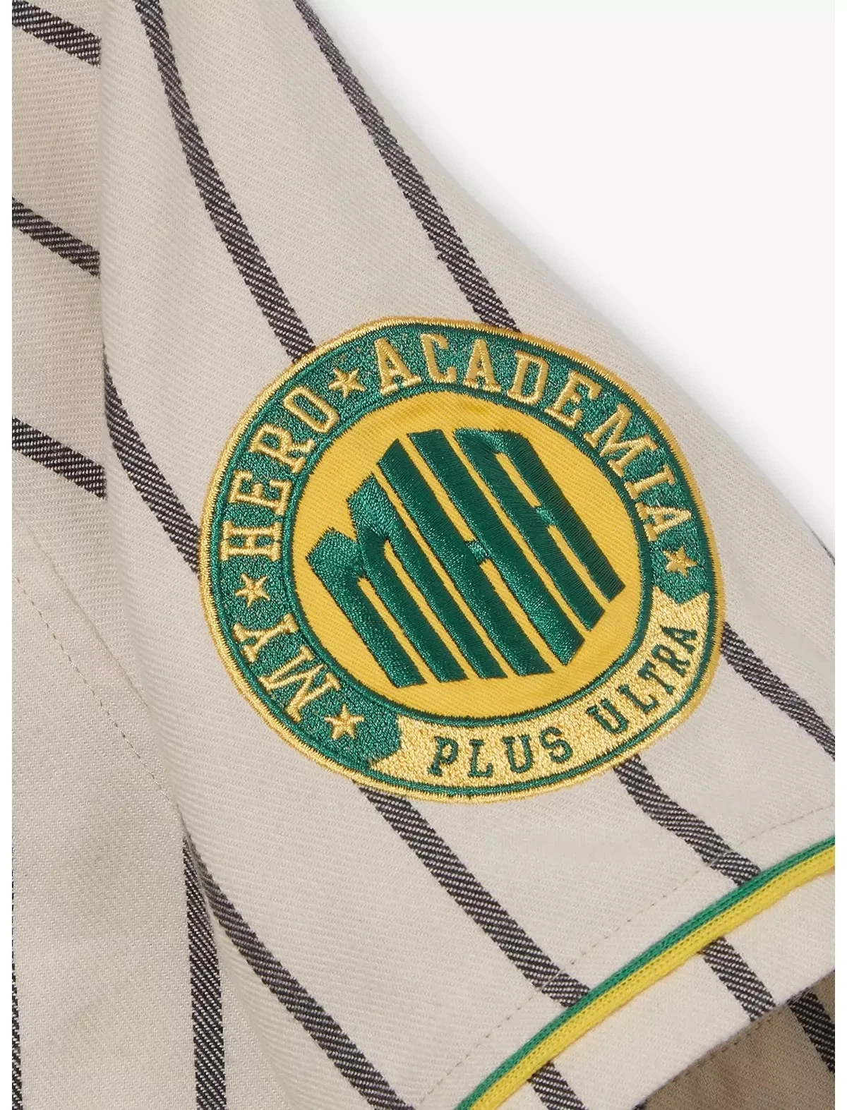Hero Anime U.A. High Striped Baseball Jersey