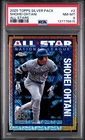 2025 Topps 1990 Topps Chrome Silver Pack All-Stars Shohei Ohtani #90ASC-2 PSA 8