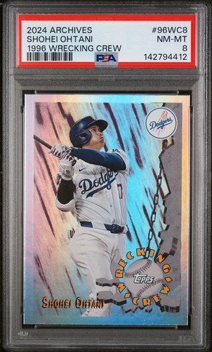 2024 Topps Archives Shohei Ohtani “1996 Wrecking Crew #96WC8 Dodgers MVP 💎🔥