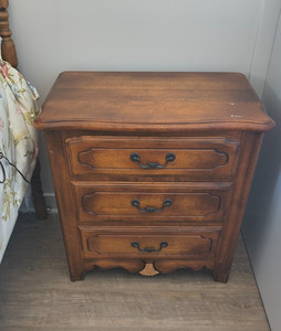 Ethan Allen Country French Chest Nightstand, Item #26-5326 #236 in Fruitwood - B