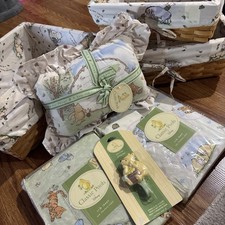 Lot Of 7 Classic Disney Winnie The Pooh Vintage Baby Collection - Pillow, Sheets